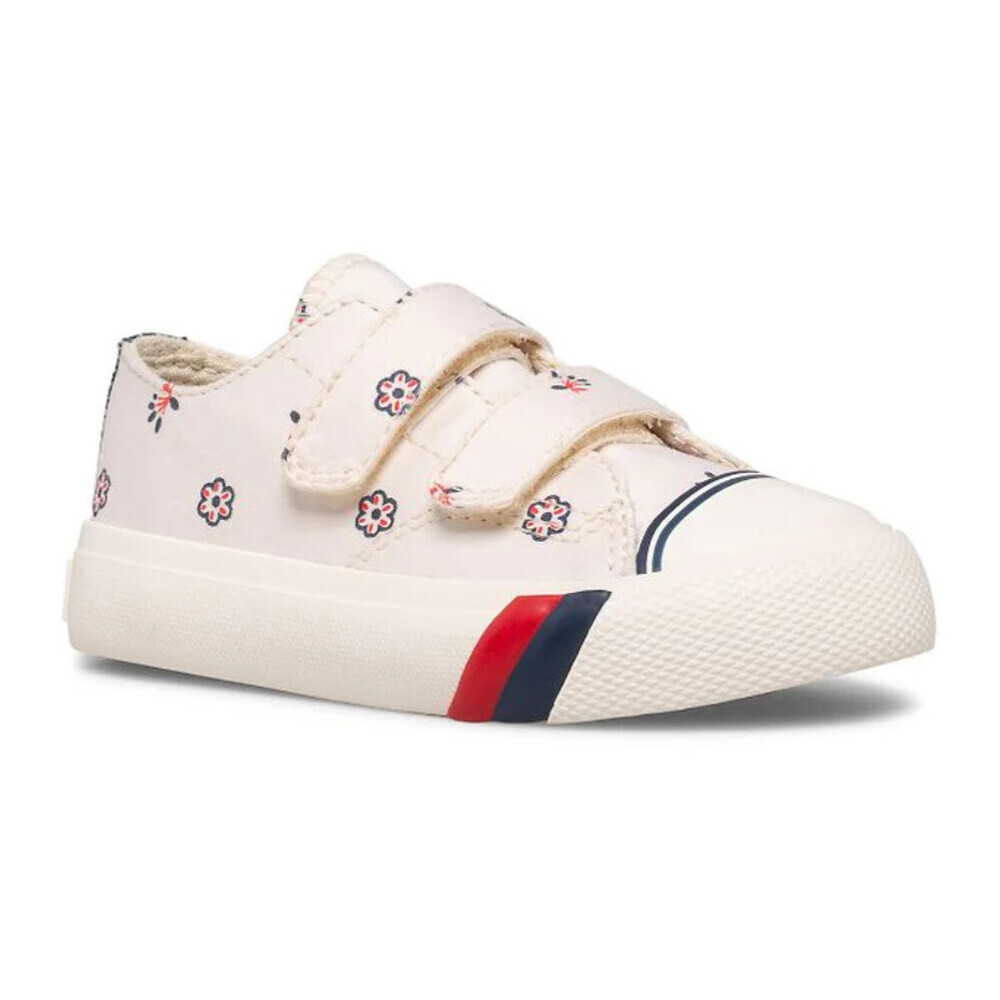 PRO-Keds Royal Lo HL Sneakers Toddler US 4.5 White Print Casual Shoes HAWK538